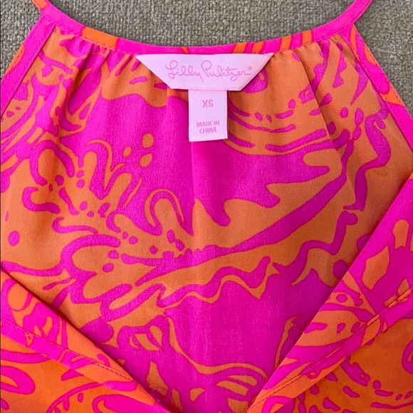 Lilly Pulitzer silk tank - Picture 2 of 5